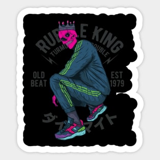 Kings of the Rubble Skull Sticker